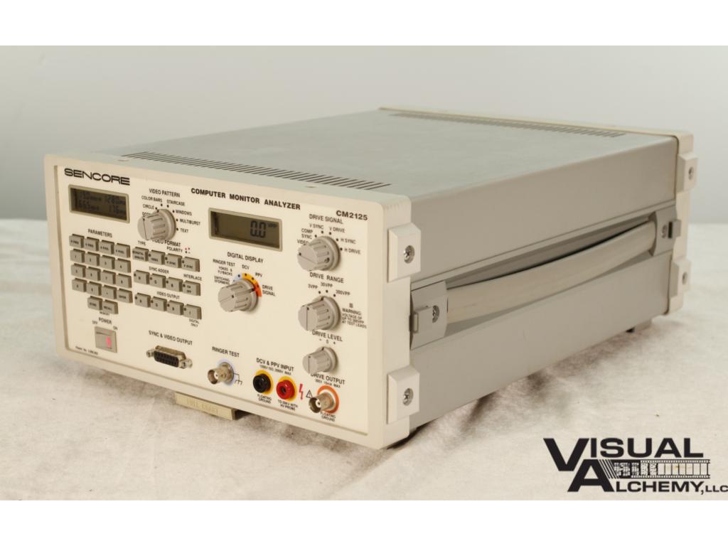 Sencore Computer Monitor Analyzer CM2125