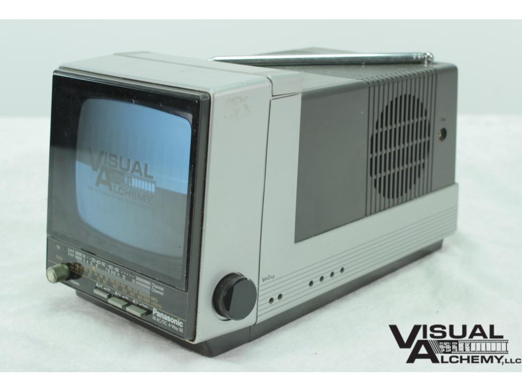 1985 5" Panasonic TRG-513T Portable TV/Radio