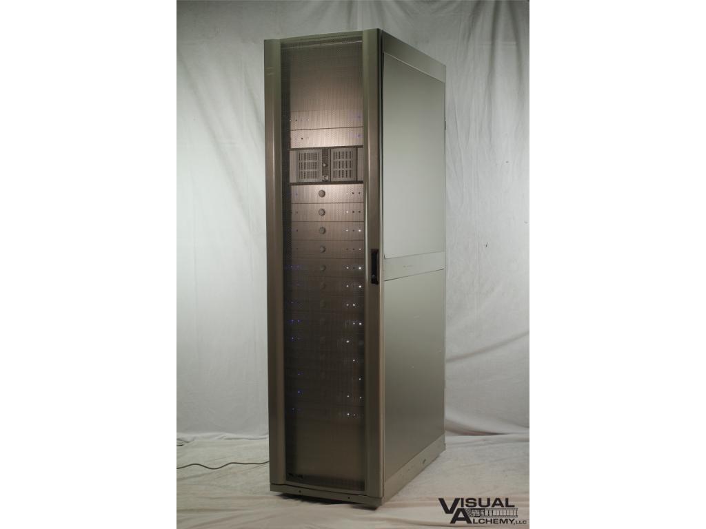 Tall Silver Server