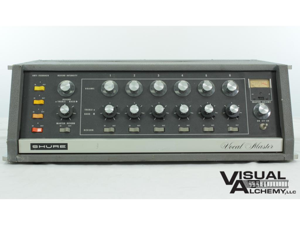 1978 Shure Audio Mixer -Vocal Control Console