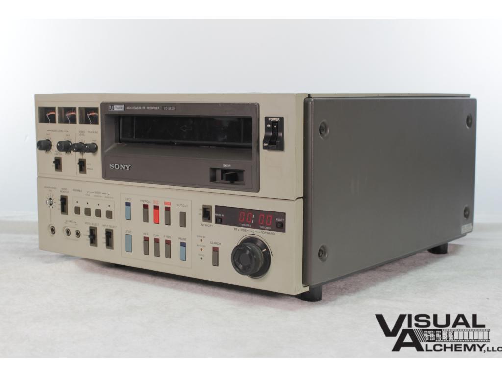 1987 Sony V0-5850 0.75" VTR #4 127