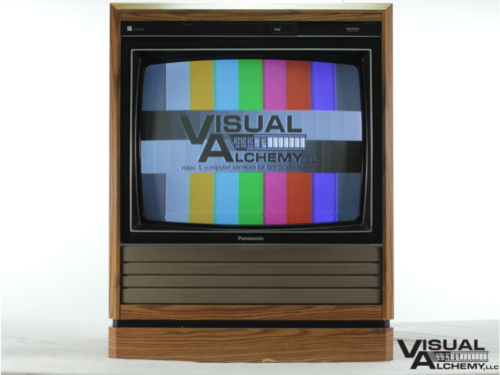 1984 25" Panasonic CTF-2561R Color TV