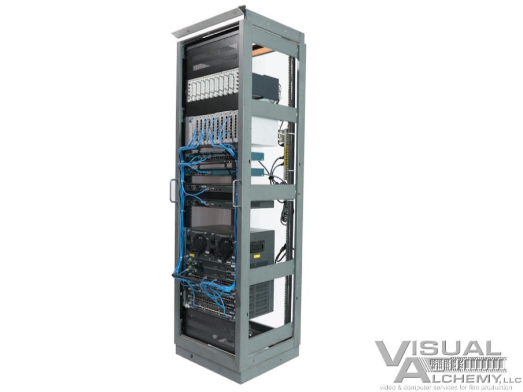 Gray Computer Server Rack