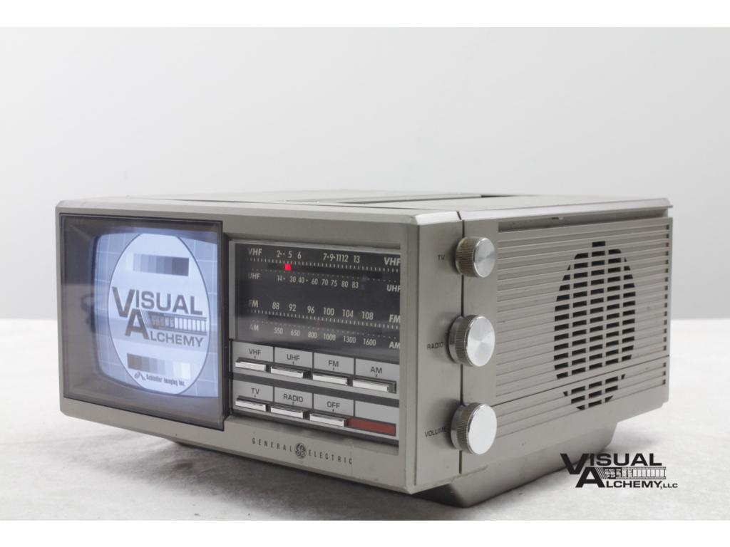 1987 5" GE Portable TV