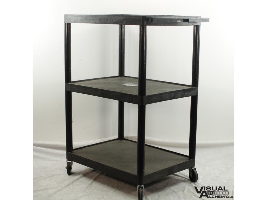 Large Short Multipurpose Rolling AV Cart