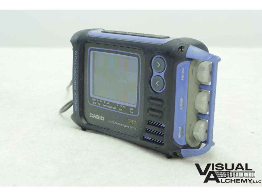 2000's 2.7" Casio SY-30B Portable Color TV
