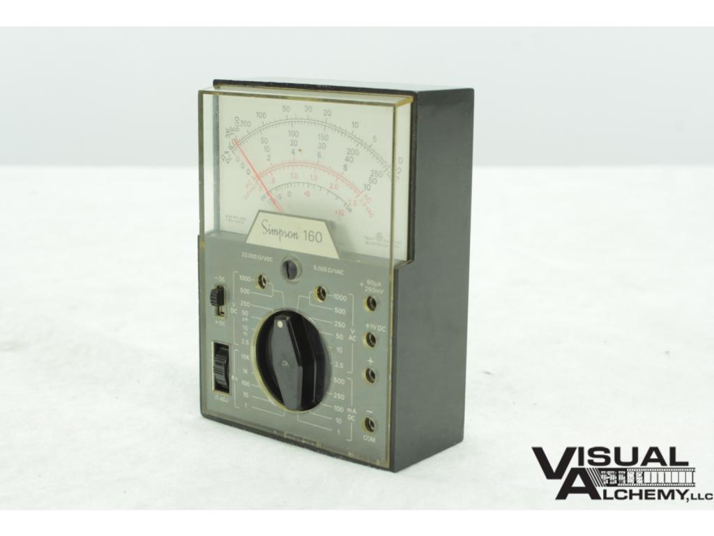 Simpson Electric 160 Analog Panel Metter (Prop)