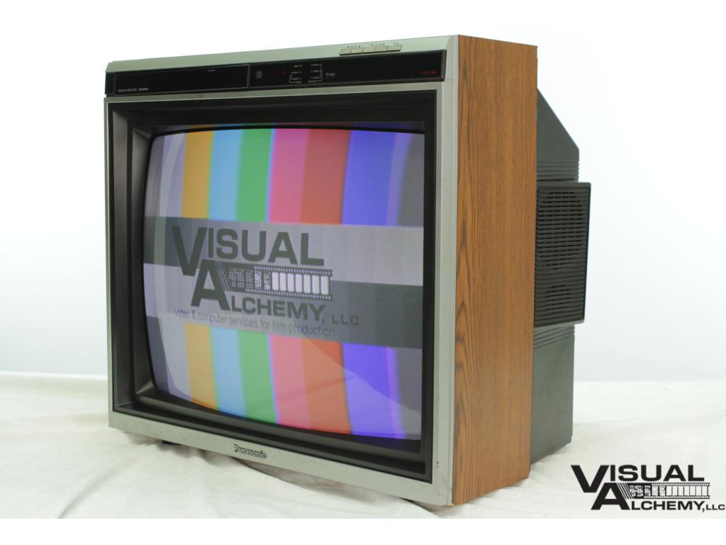 1986 25" Panasonic CTH-2570R Color TV