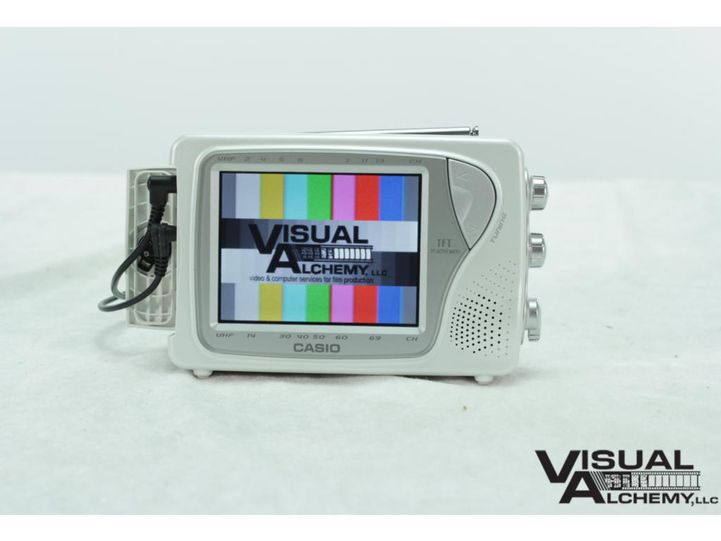 2003 4" Casio SY-4000B Splash Proof Color TV