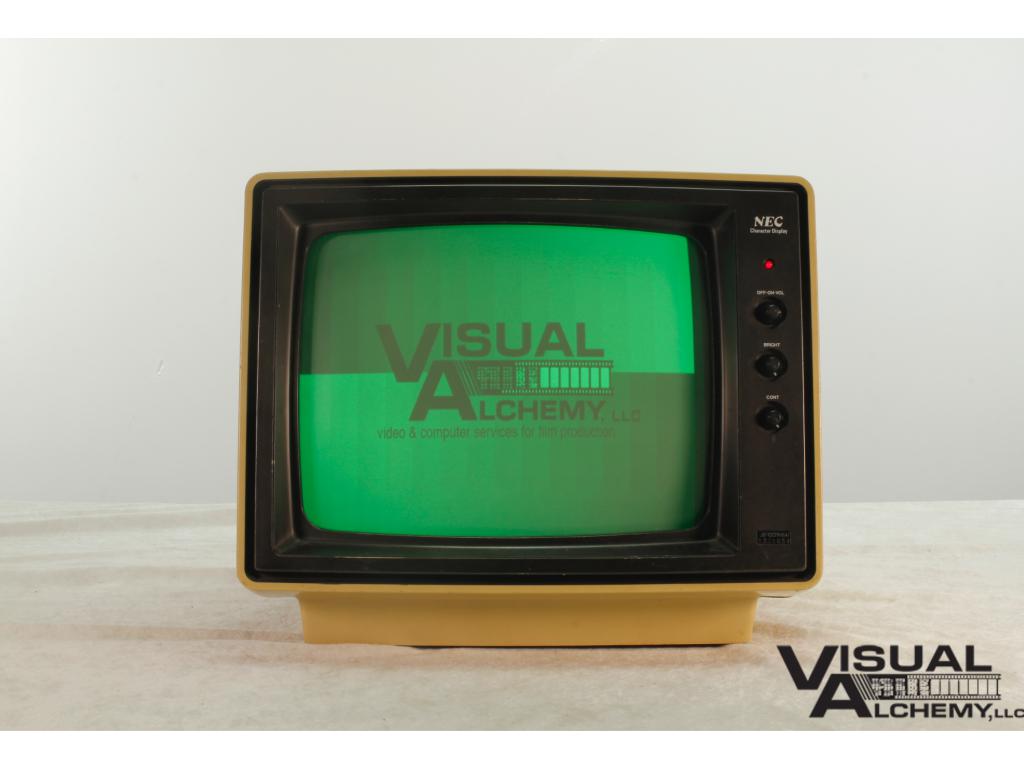 1980 12" NEC JB-1201M (Green Screen) Computer Monitor