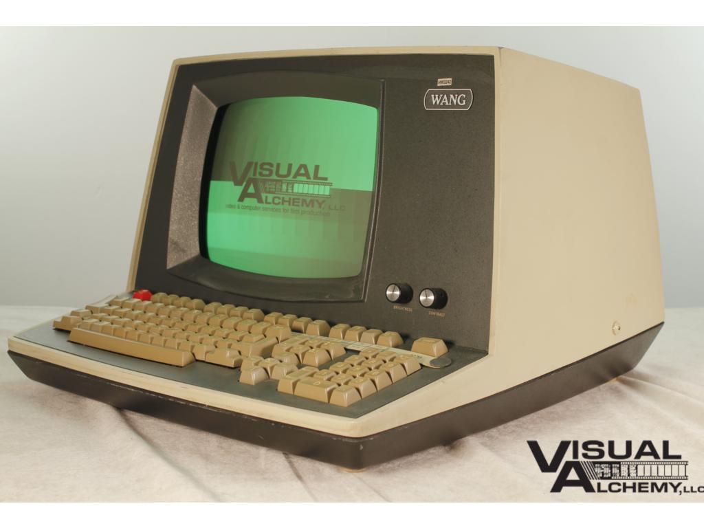 1977 11" Wang 2266-C (Green Screen) Computer Terminal