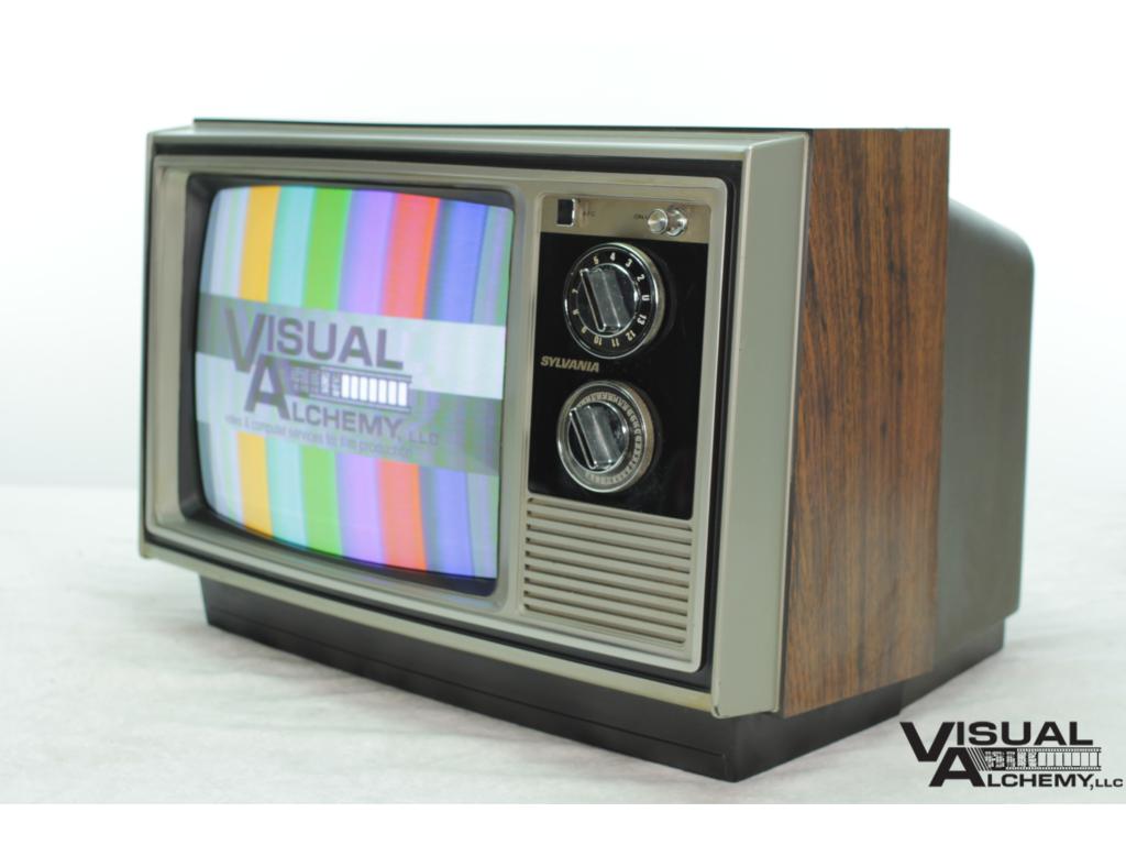 1984 13" Sylvania CAC120WA03 Color TV 342