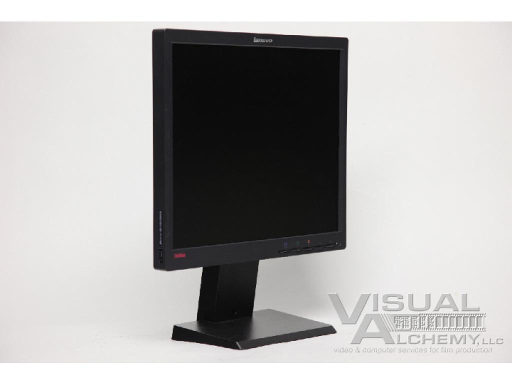 2011 17" Lenovo ThinkVision L1711P Computer Monitor