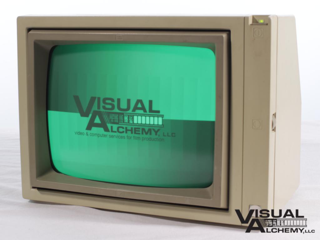 1988 13in Apple A2M2010 (Green Screen) Computer Monitor