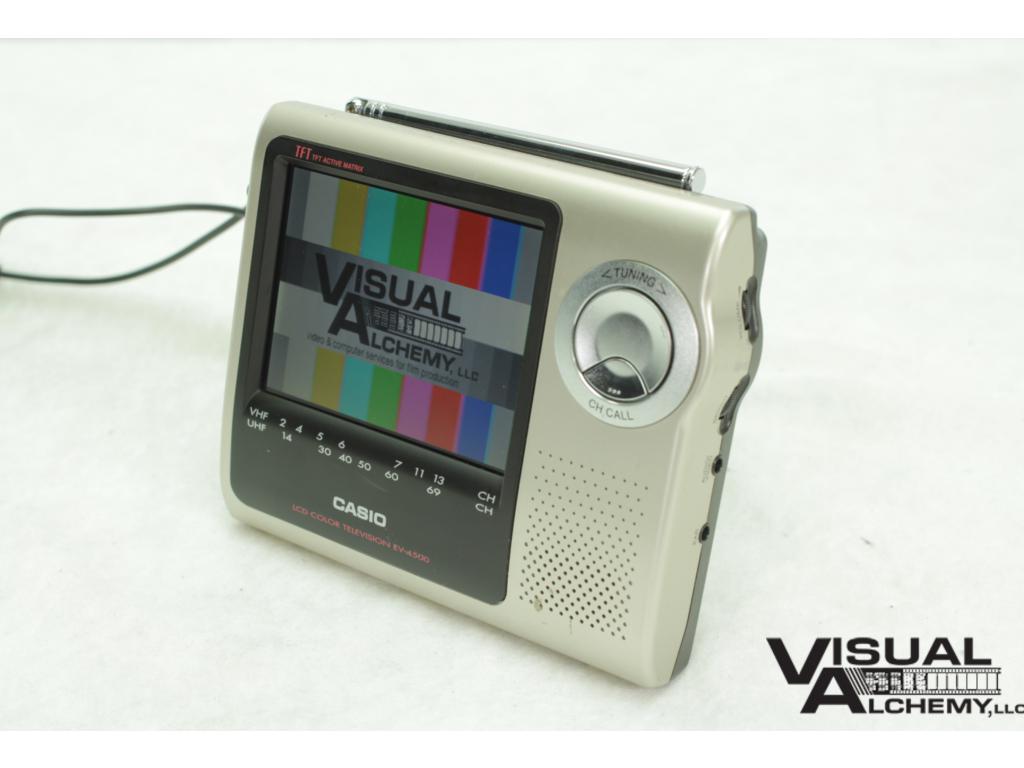 2003 4" Casio EV-4500B Portable Color TV