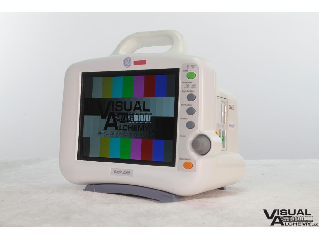 2008 9" Retrofitted GE Dash 3000 Vitals Monitor
