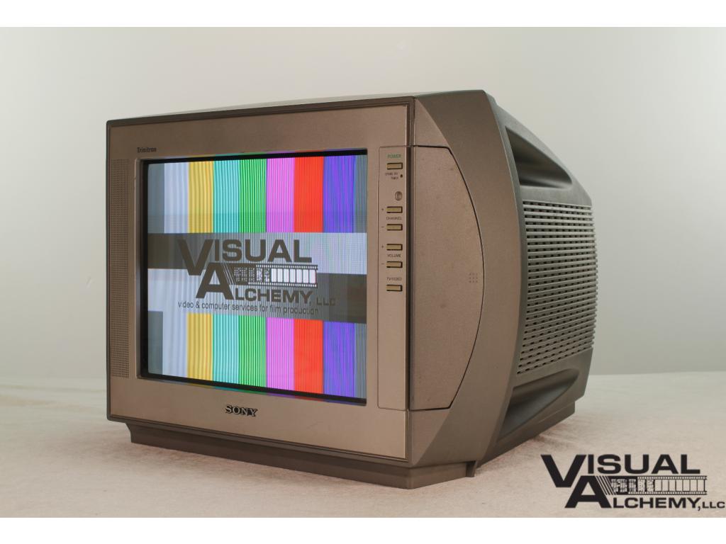 2001 13" Sony KV-13FM12 Trinitron Color TV (30 FPS)