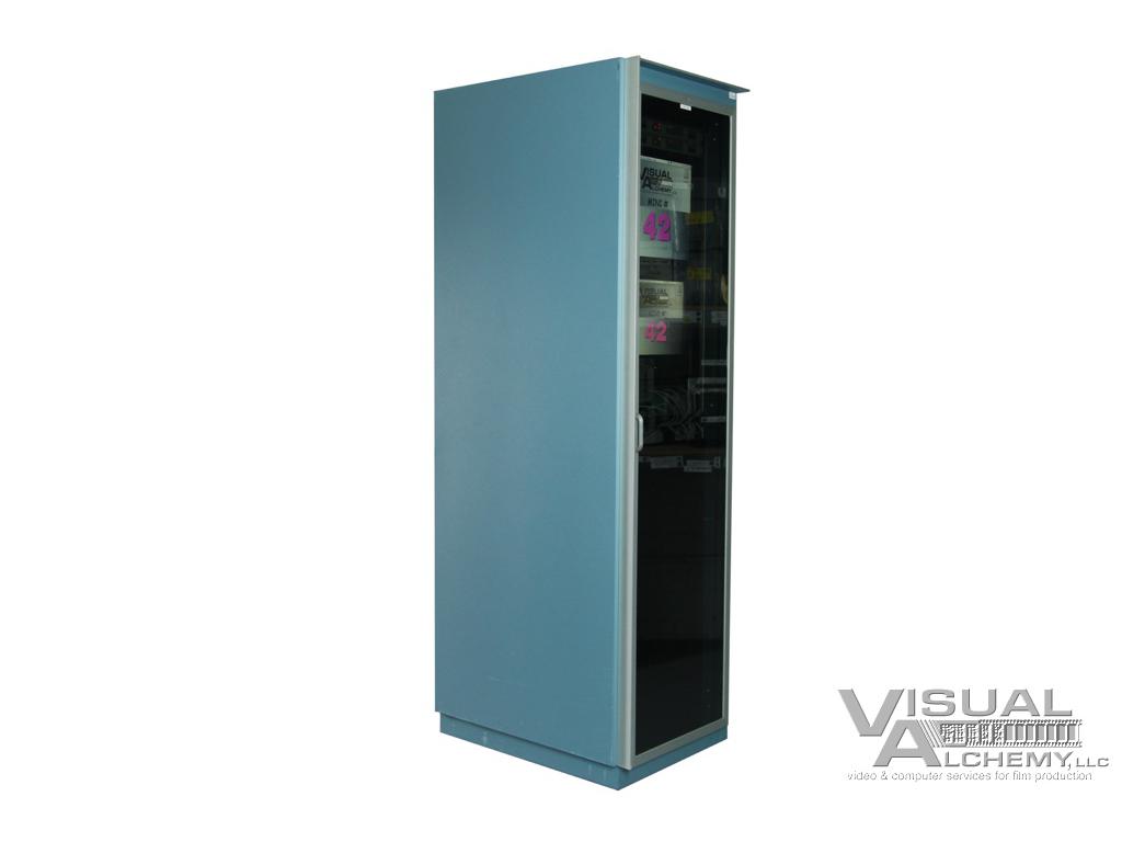 Server Rack with Smoke Glass Door