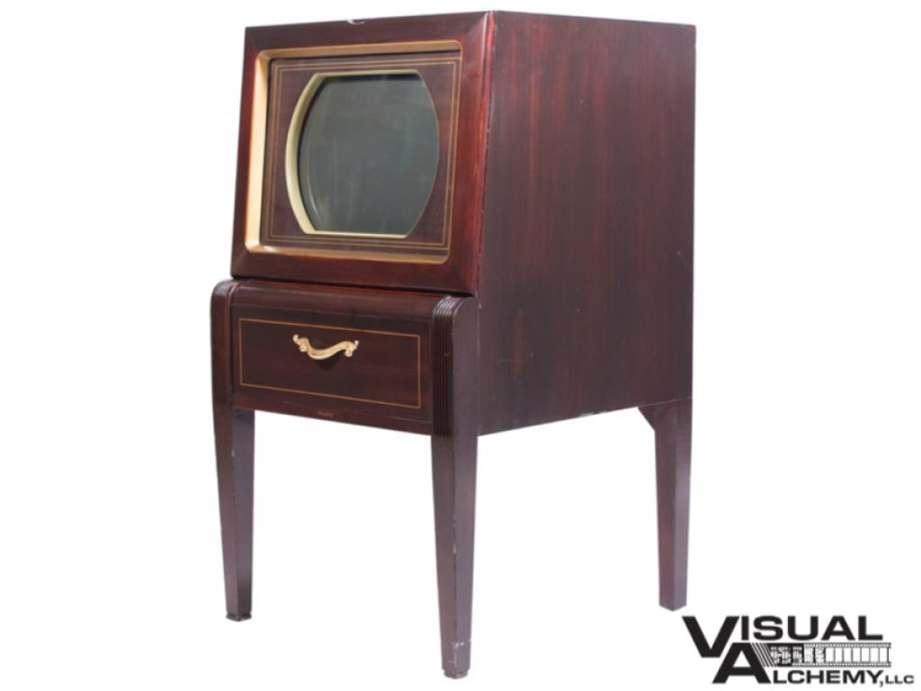 1949 12" Retrofitted Vintage Wood Philco 50T1443 (CRT modified to LCD screen inside)