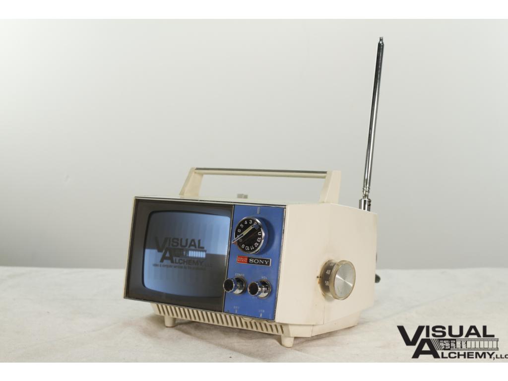 1972 5" Sony B&W TV-510U CRT