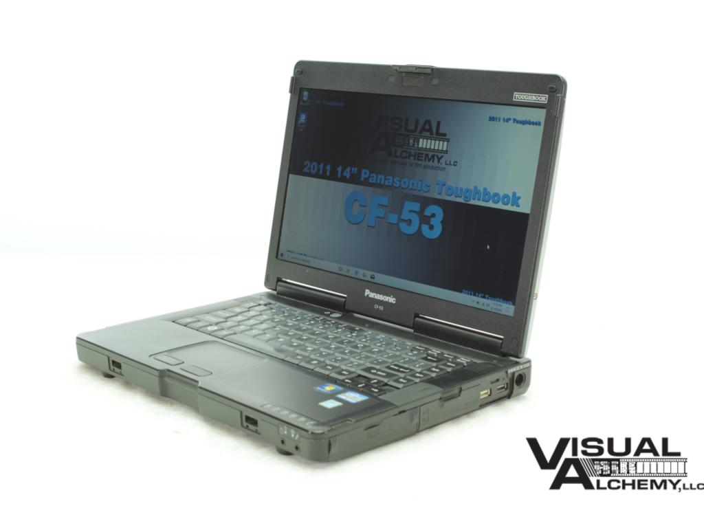 2011 14" Panasonic Toughbook CF-53 Laptop 128