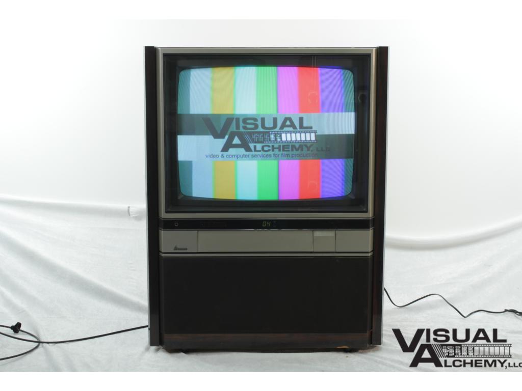 1983 25" Mitsubishi CK-2560R Color TV
