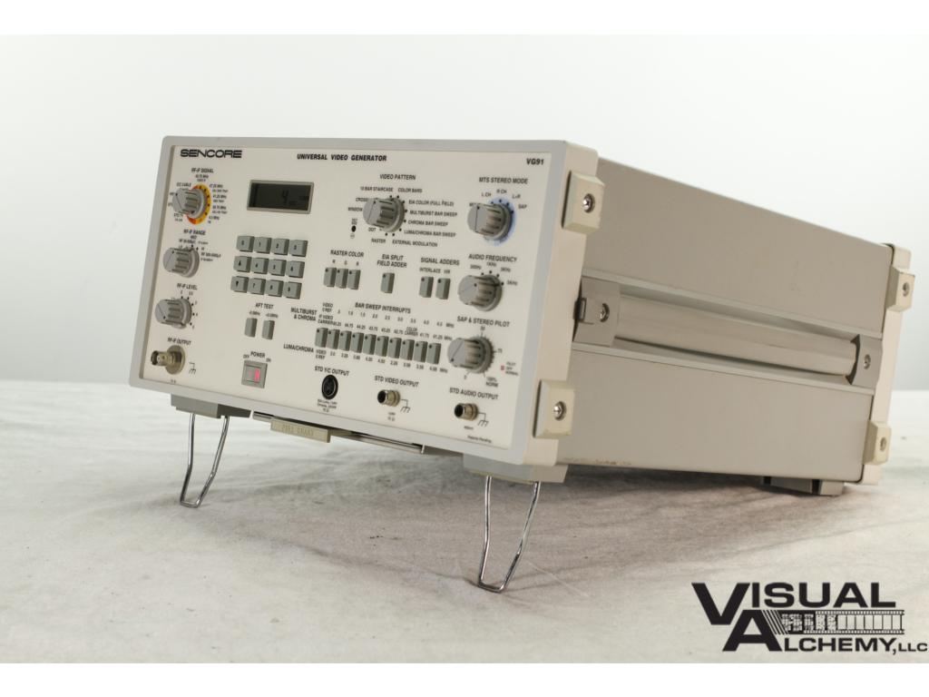 Sencore VG91 Universal Video Generator  24