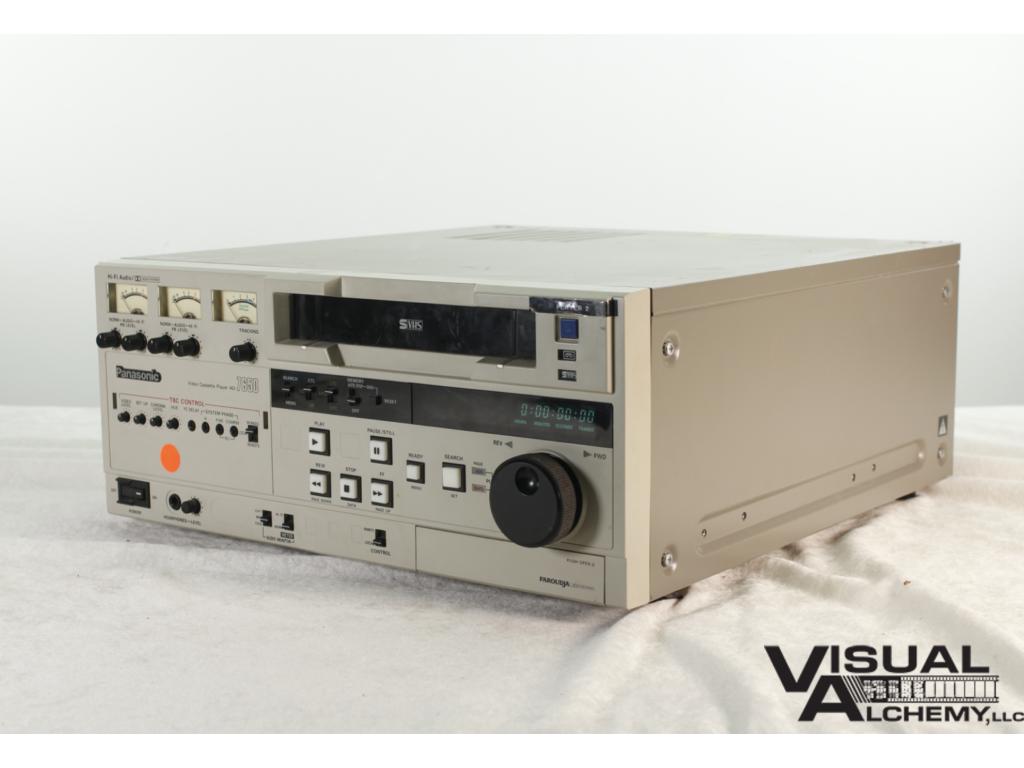 1990 Panasonic AG-7650-P Video Cassette... 148