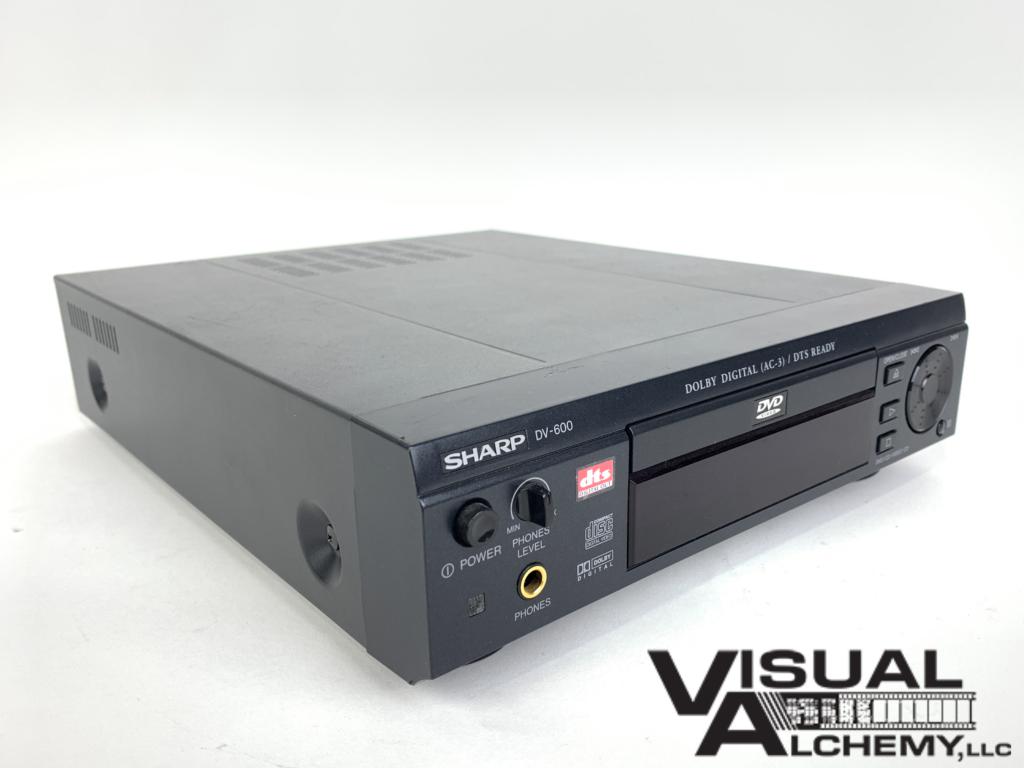 1999 SHARP DV-600 DVD Player
