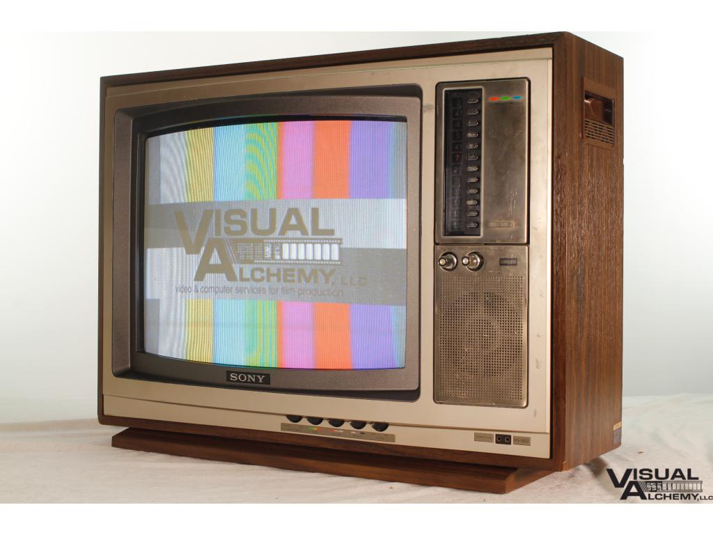 1978 19" Sony Trinitron KV-1922 Color TV