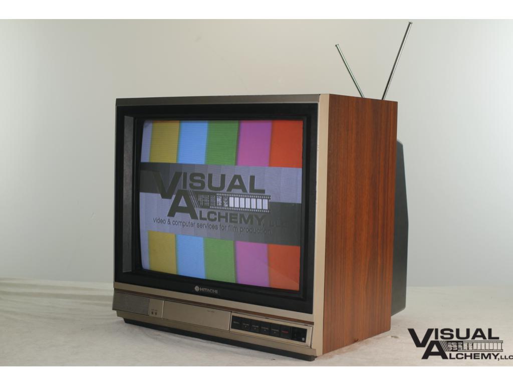 1986 20" Hitachi CT2065W Color TV (30 FPS Only)