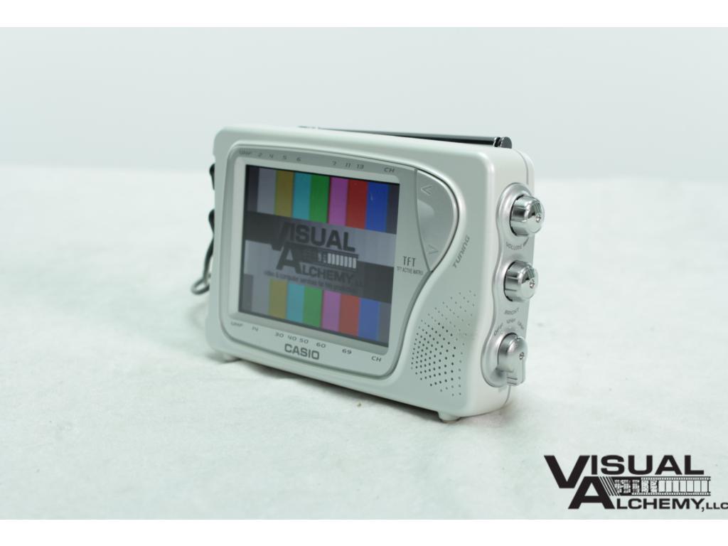 2003 4" Casio SY-4000B Splash Proof Color TV