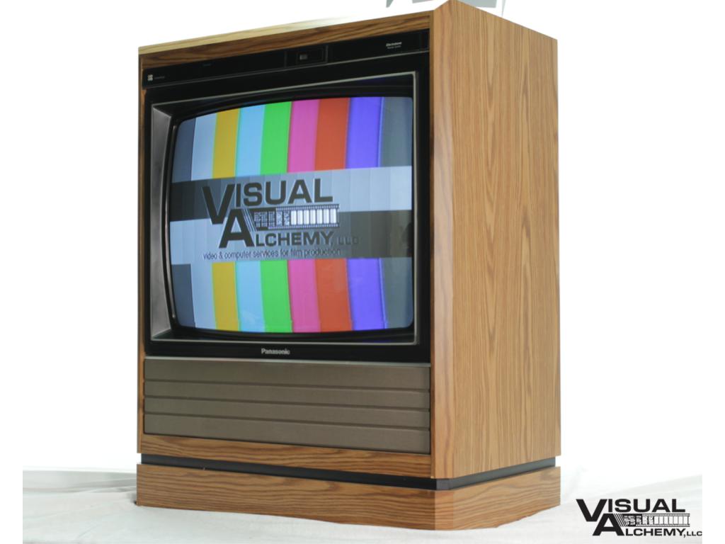 1984 25" Panasonic CTF-2561R Color TV