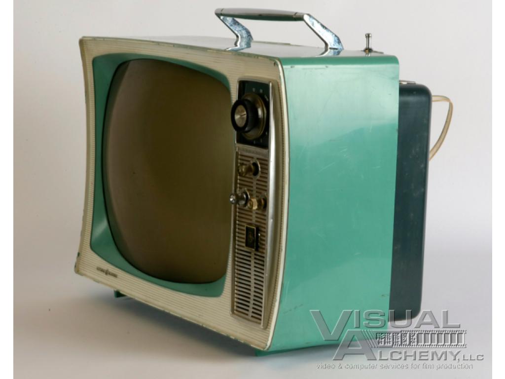 1959 17" Vintage GE 17T3318 Metal (Sony SDM-S93 LCDC screen inside)