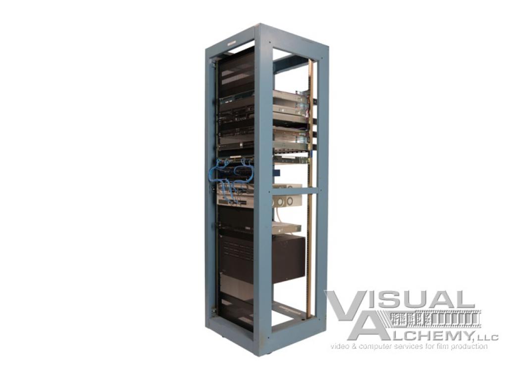 Programmable Blue Server Rack 5