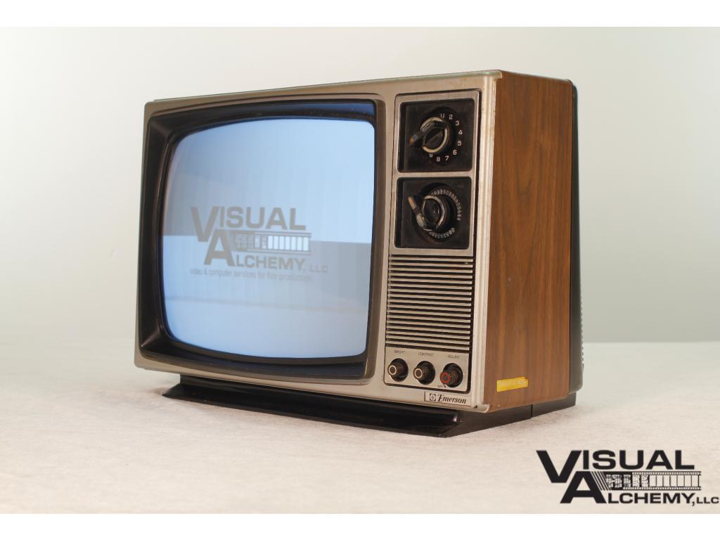 1983 12" Emerson B-120A B&W TV 47