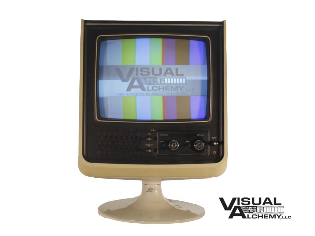 15" JCPenney Solid State MA413 Color Portable TV