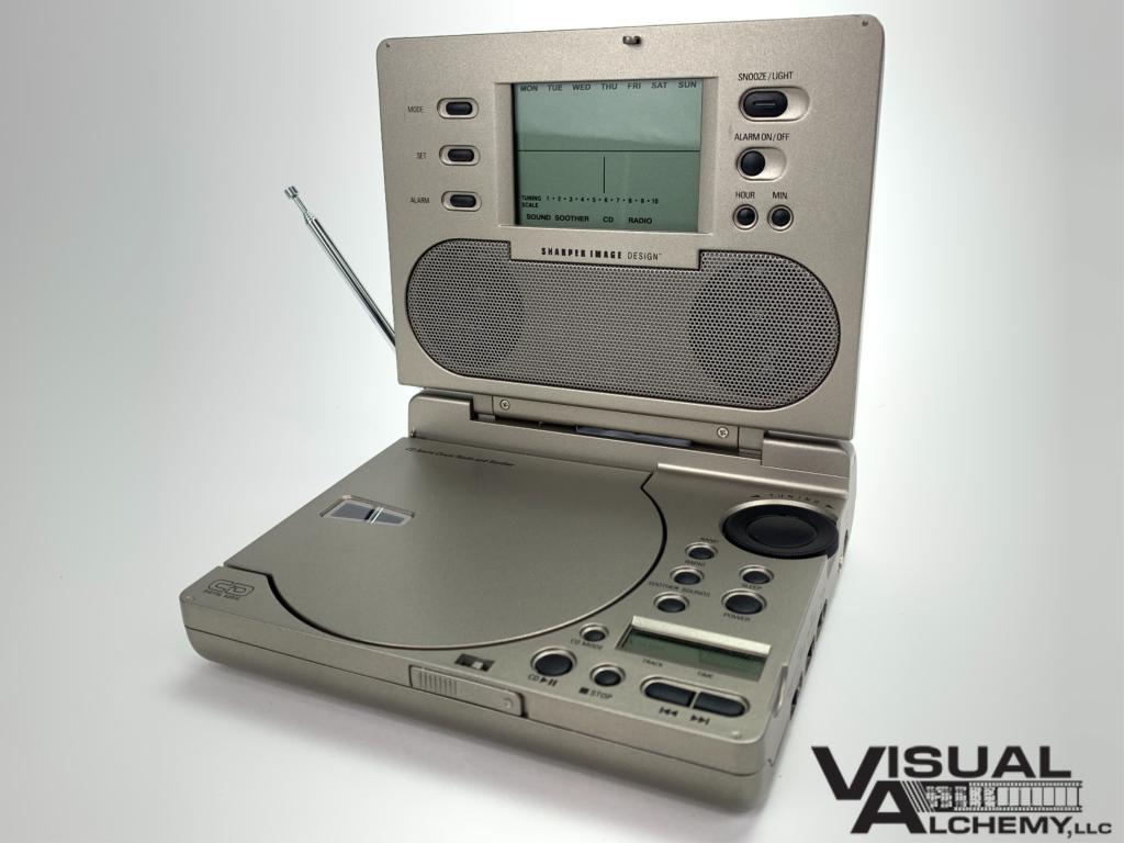 1999 Sharper Image CD/Radio/Clock/Soother SI585