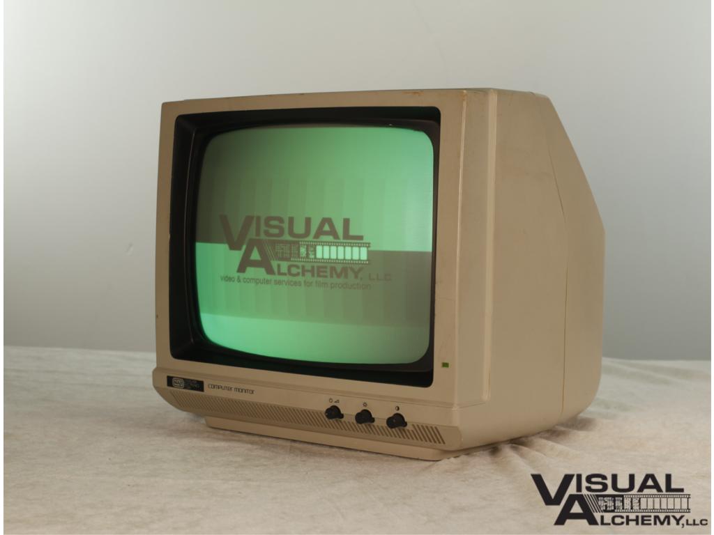 1983 13" Magnavox NAP (Green Screen) Computer Monitor
