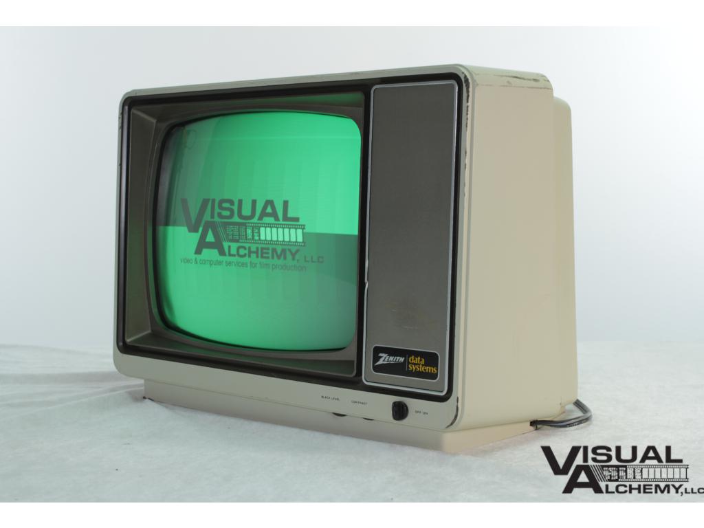1981 12" Zenith ZVM-121 (Green Screen) Computer Monitor
