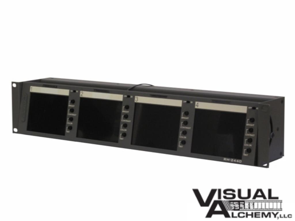 2004 4" Panorama Quad Monitor Bank