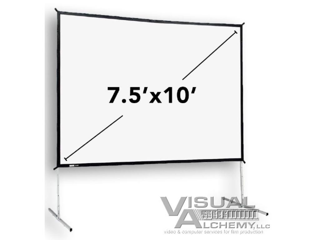 7.5' x 10.5' Draper Projection Screen 37