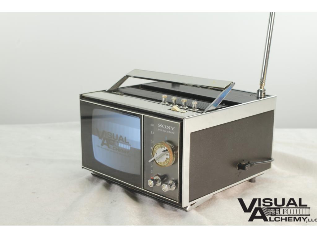1967 5" Sony B&W TV-500U Transistor TV