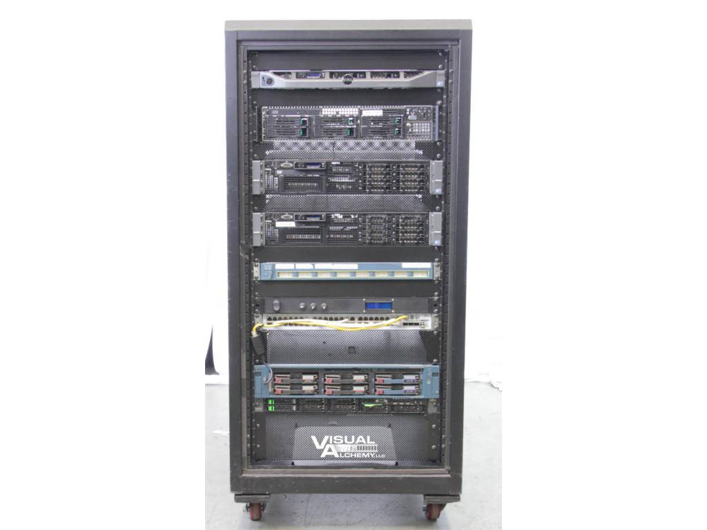 HP Half Rack Server 8