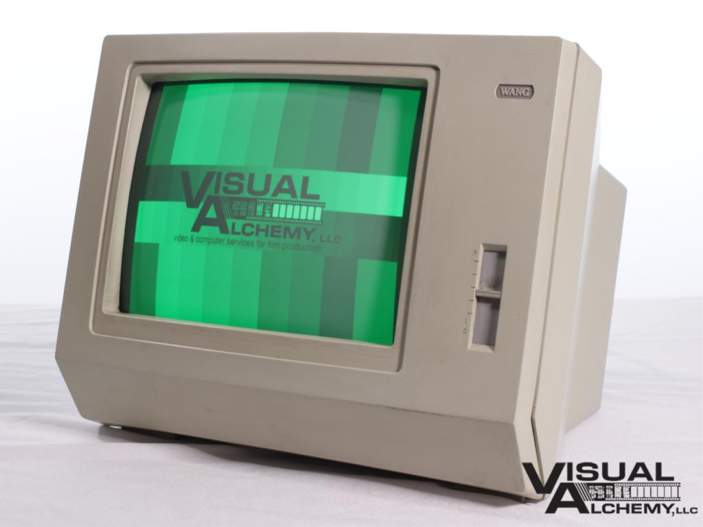 1989 11" Wang 4230-A (Green Screen) Computer Monitor