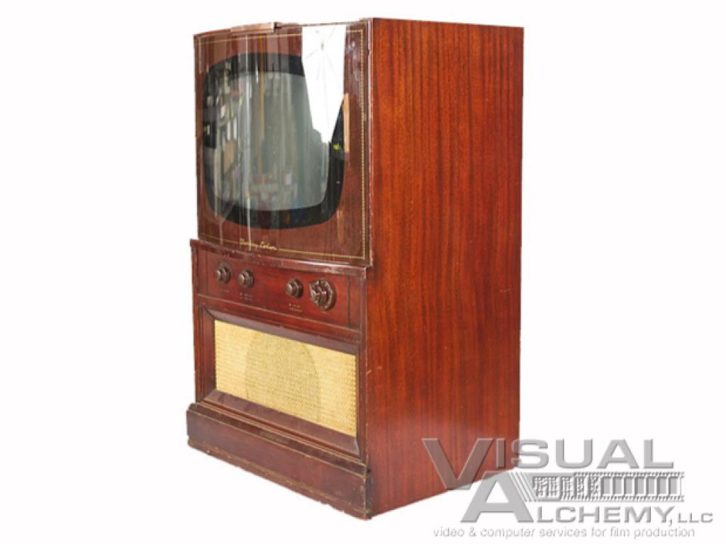 1950's 17" Stromberg Carlson Wood Console (17 Sony Inside)