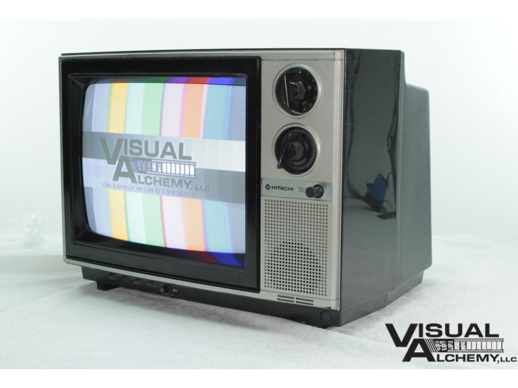 1983 13" Hitachi CT13X1 Color TV