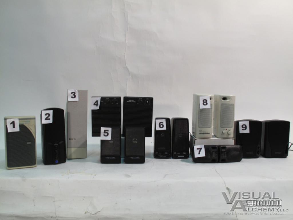 7" Sony Speaker System (Black)