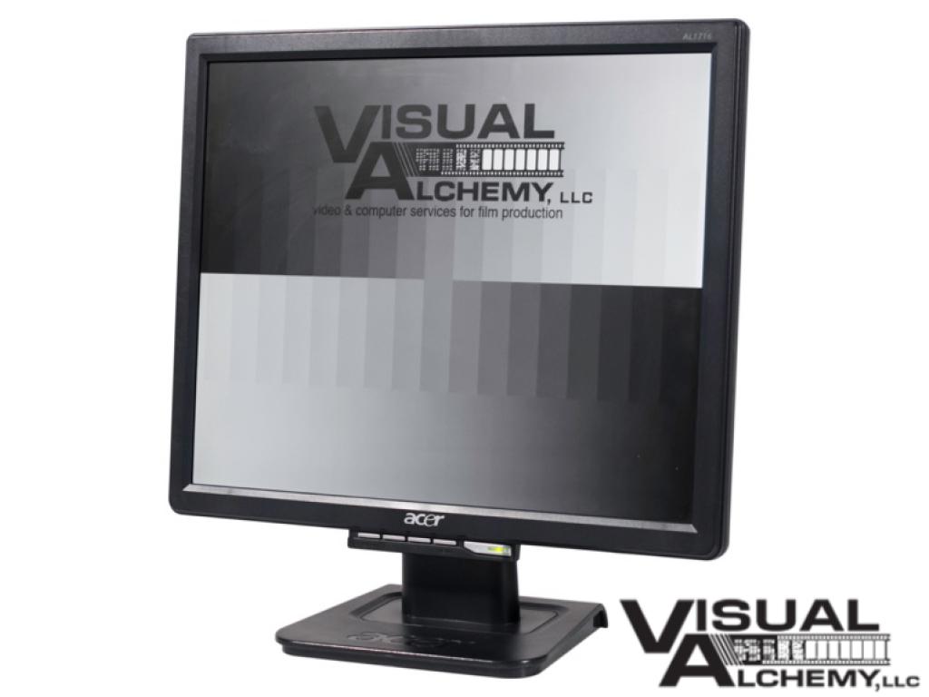 2005 17" Acer AL1716 Computer Monitor