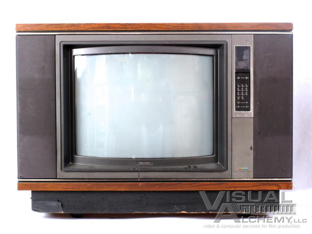 1981-82 27" Sony KV-2645RS Wood Console